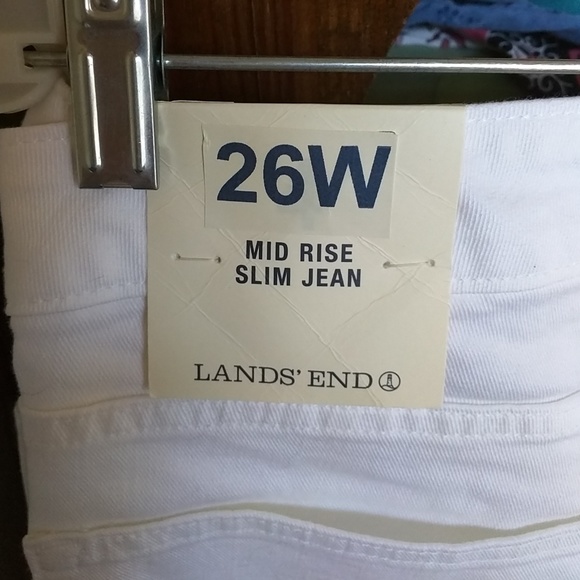 NWT Lands' End jeans - Picture 4 of 6